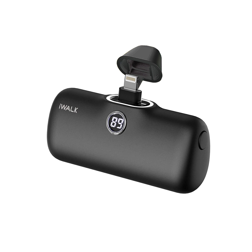 iWALK LinkPod Pro5000PL แบตสํารองไร้สายFastCharge ใช้กับiPhoneทุกรุ่น (ยกเว้น *iPhone16,15*) Black