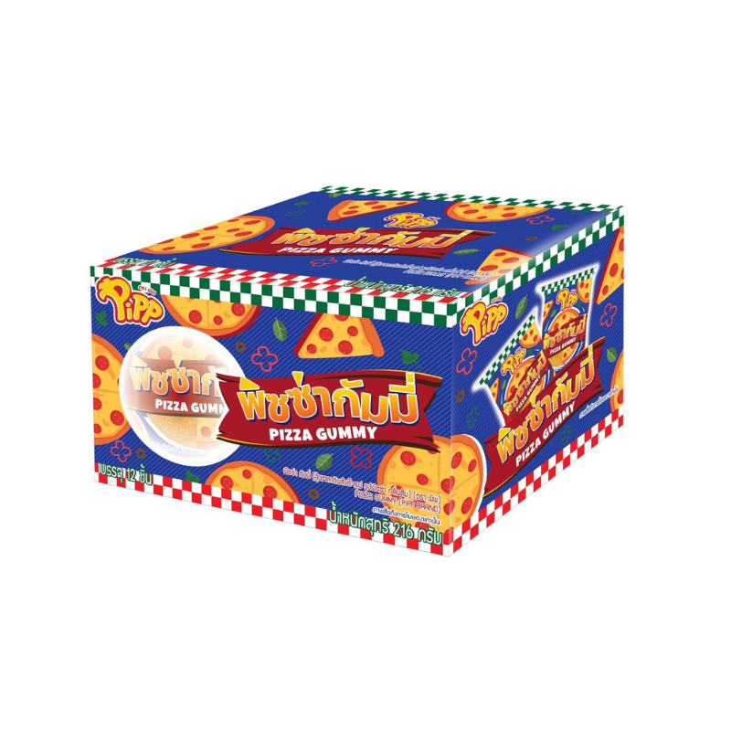 PIZZA GUMMY (PIPP BRAND) 18g x 12 pcs