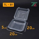 Thumbnail 3 of Matapat B1/B2 กล่องข้าวสี่เหลี่ยมไซต์ใหญ่ (TL - B2 / 3 ช่อง) กล่องข้าวพลาสติกเวฟได้ กล่องข้าวคุณภาพ ยี่ห้อ กล่องอาหาร 1 ช่อง 3 ช่อง TL