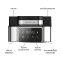 Thumbnail 3 of เวิล์ดเทค เอ็กซ์เพรสโซ เครื่องชงกาแฟ เครื่องบดในตัว 2 อิน 1 รุ่น WT-CM315T