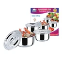 Thumbnail 2 of หม้อแขก 3 ใบ/ชุด (28/32/36 ซม.)