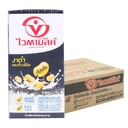 Thumbnail 1 of VITAMILK Double Black Soy Milk UHT Black Sesame and Sinin Rice 300 ml x 36