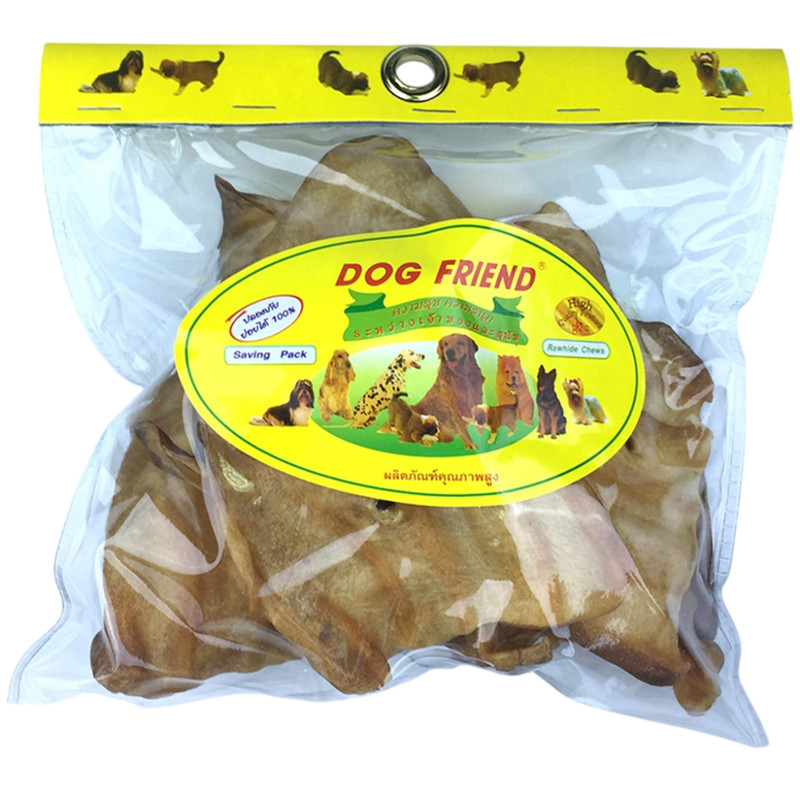 Dog Friend หูวัวอบแห้ง 150 กรัม (1 ถุง)
