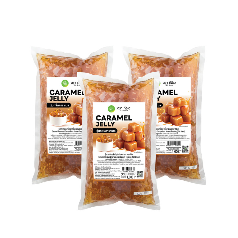 TEA Caramel Jelly (1,000 g) x 3 Bags