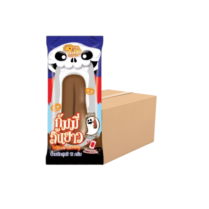 3D TONGUE GUMMY COLA FLAVOR (PIPP BRAND) 13g x 12 pcs x 24 pack