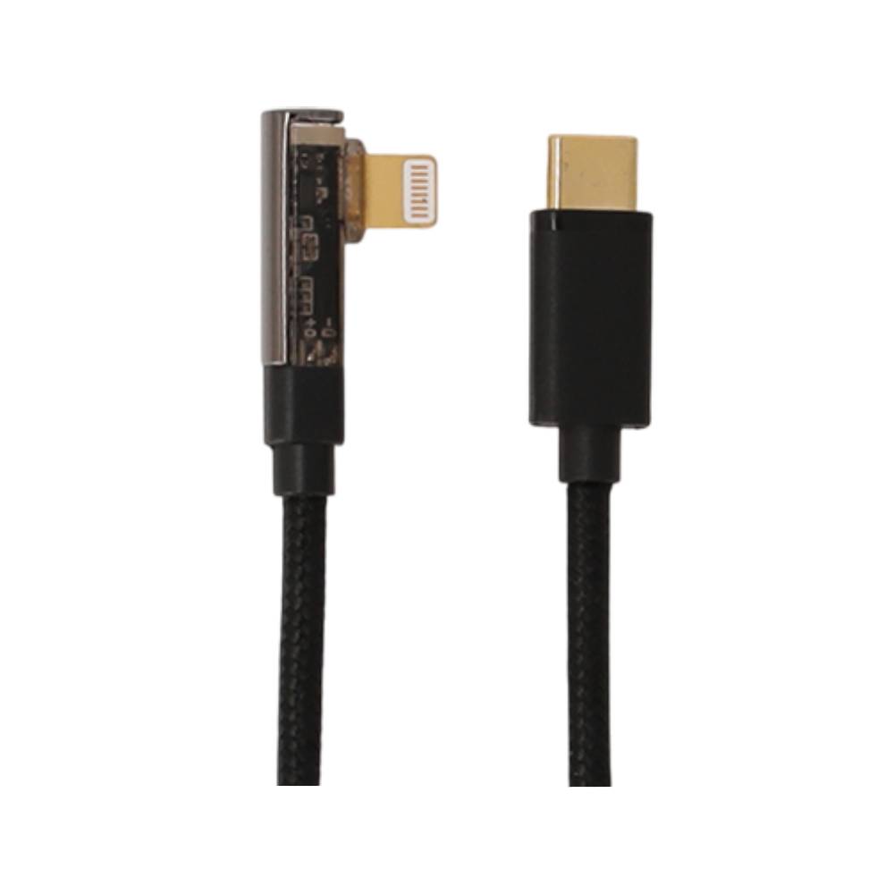 BLUE BOX Charging Cable USB-C to Lightining 20W Black