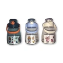 Thumbnail 2 of กระบอกน้ำทรงอ้วนสีใส คละสี 1.5 ล.