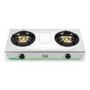 Thumbnail 1 of Gmax Stainless Gas Stove 2 Iron Burner GL-203R