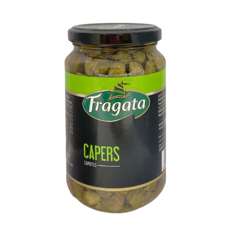 ฟรากาตา เมล็ดคาเปอร์ในน้ําเกลือ 335 กรัม Fragata Capers In Brine 335 g. ( Nonpareilles )