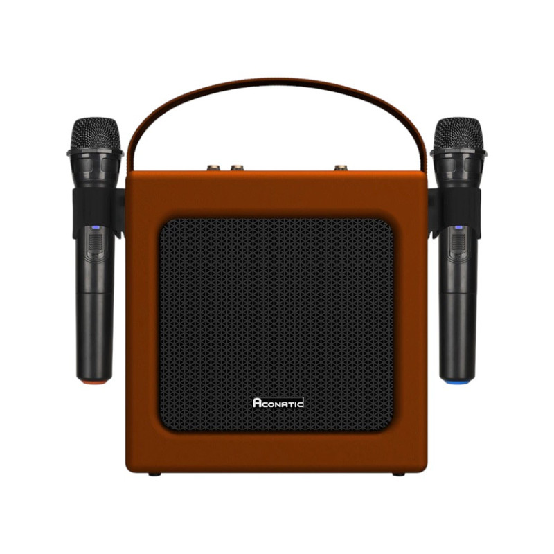 ACONATIC Retro Speaker ลําโพงสไตล์เรโทรย้อนยุค กําลังขับ 40W รุ่น AN-RT401 ต่อบลูทูธได้ รับประกัน 1 ปี