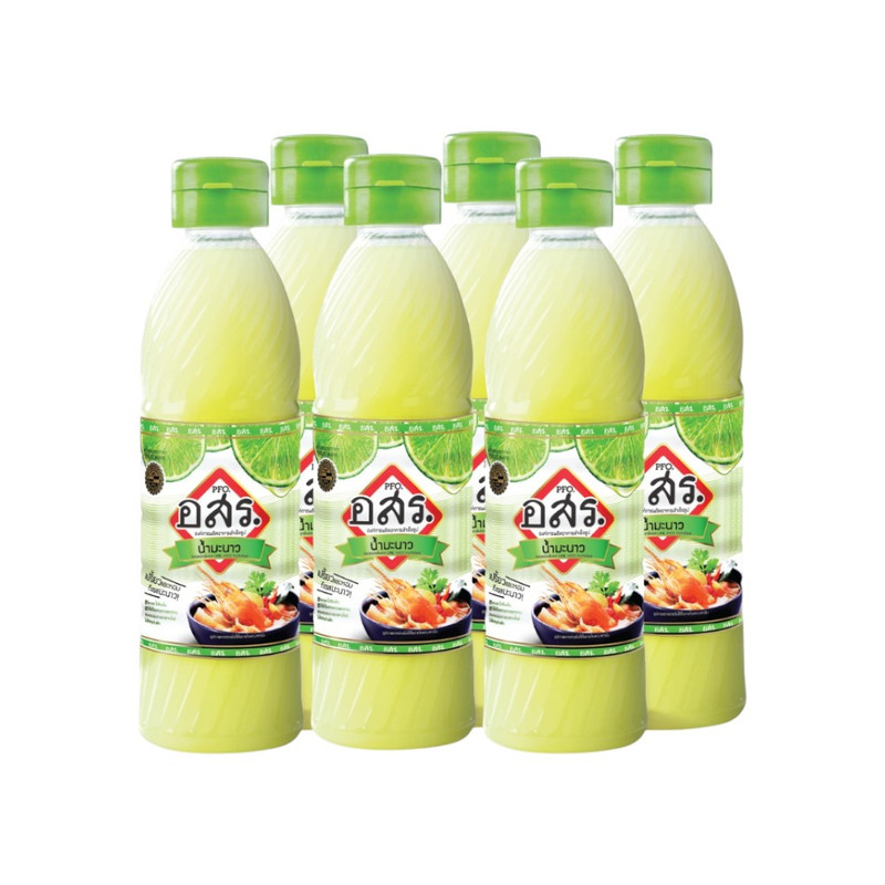 [6 bottles] ASR. Lime Juice Mix, 250 ml, tastes like real lime juice