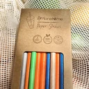 Thumbnail 5 of RePlanetMe หลอดกระดาษชุดเดินทางสีรุ้ง (50 หลอด/แพ็ค) Rainbow Paper Straw Travel Pack (50 pcs/pack)