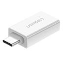 Thumbnail 1 of ยูกรีน ตัวแปลง Adapter USB-C Male to USB-A (3.0A) Female Adapter White