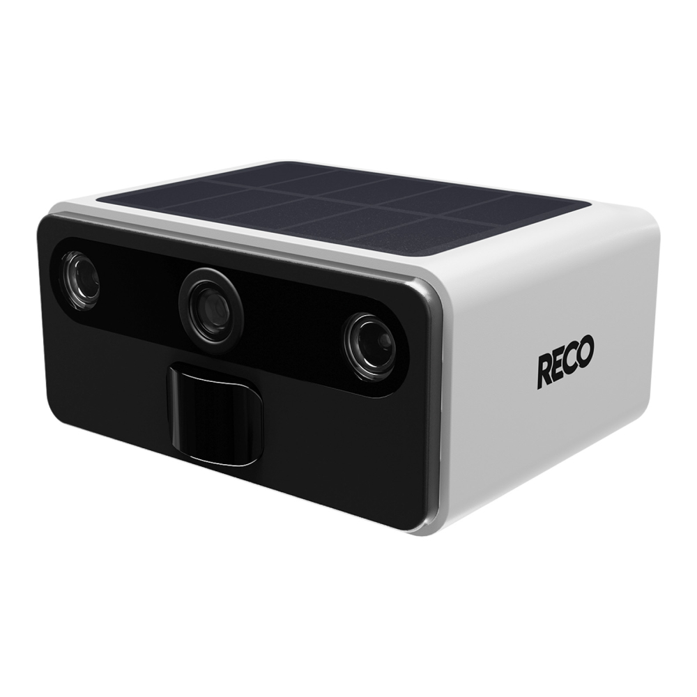 RECO Security Camera Model 4G SOLAR CCTV White