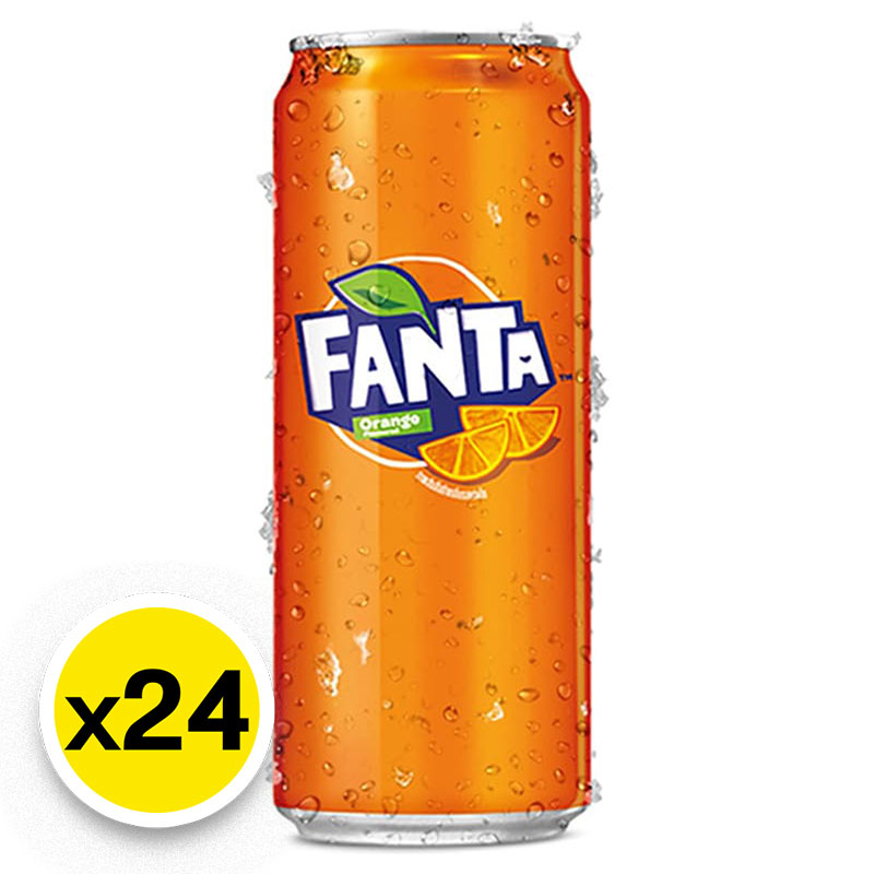 FANTA Orange Can 325 ml x 24 | Makro PRO