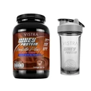 Thumbnail 1 of VISTRA Dietary Supplement Whey Protein Isolate Plus Bcaa & Gaba Chocolate 900 g + Protein Ball Shaker