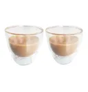 Thumbnail 1 of แก้วสองชั้น รักษาอุณหภูมิ ใส่เย็น-ร้อน จับไม่ร้อนมือ By Scanproducts Double Wall 2 Thermo  200ml =2ใบ