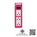 Thumbnail 2 of Anitech ปลั๊กไฟ มาตรฐาน มอก. รุ่น H613 ความยาวสายไฟ : 2 เมตร H613-BL