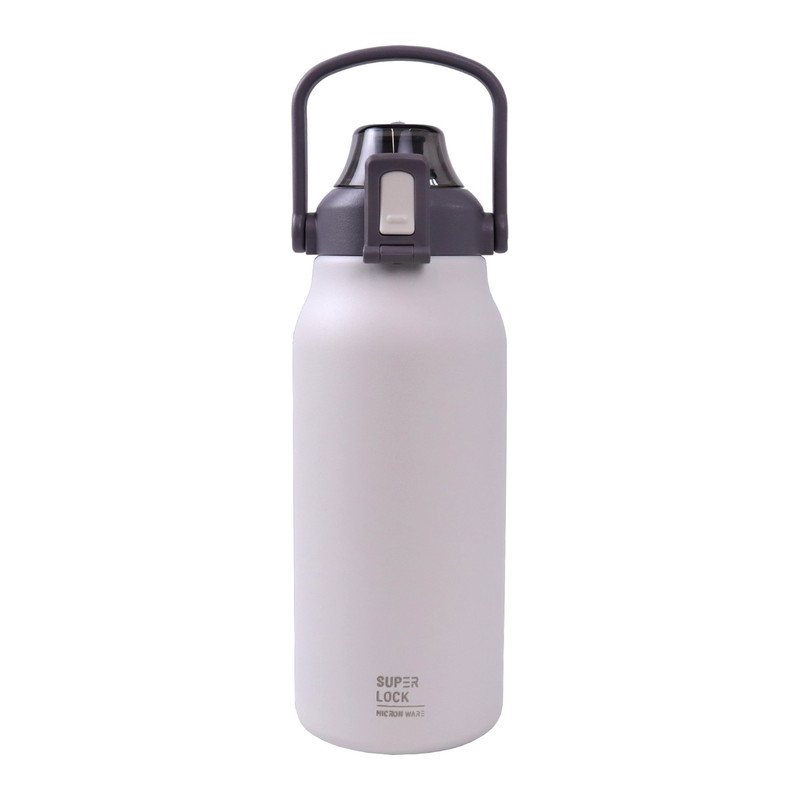 Super Lock Stainless Steel 316 Insulated Bottle 1.7L  S145 White