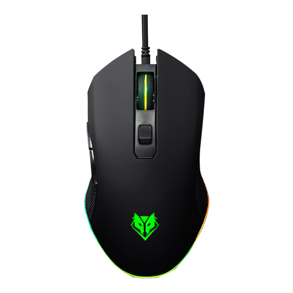 NUBWO MOUSE (เมาส์) DESTROY NM-85 MARK III - BLACK