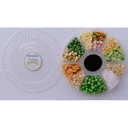 Thumbnail 4 of thefoodbox ถาดวงแหวน7ช่อง ถาดออร์เดิร์ฟ ถาดขนมหวาน ถาดบายศรี ถาดเมี่ยง [ถาดพร้อมฝา 20 ชุด]