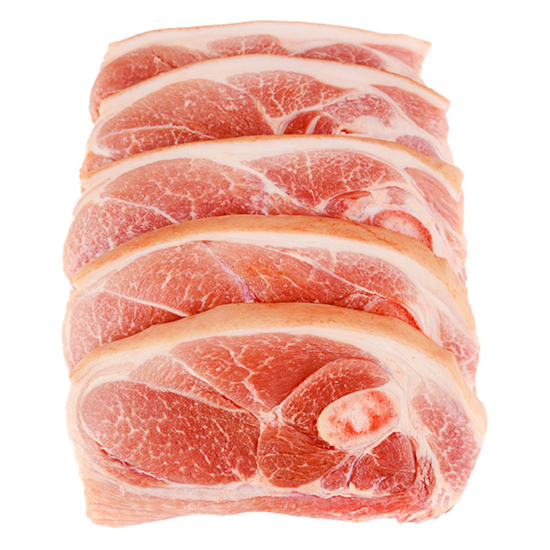 Pork Shoulder With Skin Sliced 1 kg