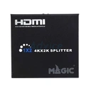 Thumbnail 1 of MAGICTECH กล่องแยกจอ HDMI Splitter 1:2 (4K) - A0099614