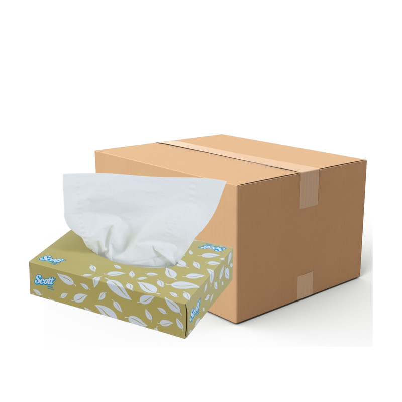 SCOTT Facial Tissue 2 Ply 60 Sheets x 48