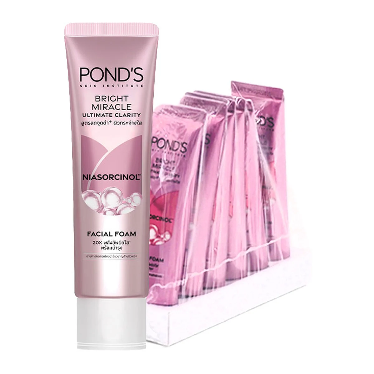 POND'S Bright Foam Pink 15 g x 6