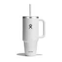 Thumbnail 1 of ไฮโดรฟลาสก์ แก้วน้ำ รุ่น ALL AROUND TRAVEL TUMBLER 40 ออนซ์ สีไวท์