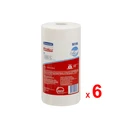 Thumbnail 2 of WYPALL X60 Cleaning Wiper 24.5 x 42.0 cm White 80 Sheets x 6