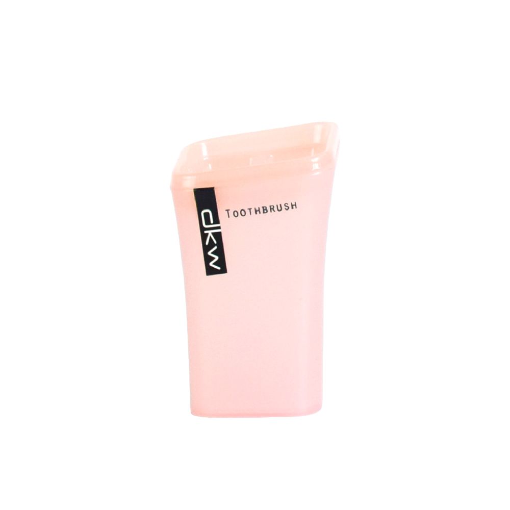 DKW Official HH-2013P ที่ใส่แปรงสีฟัน Moom (มีหลายสี) Toothbrush Holder ที่วางแปรงสีฟัน ชมพูขุ่น
