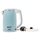 Thumbnail 3 of กาต้มน้ำไฟฟ้าสแตนเลส 2 ชั้น รุ่น MEK202 สีฟ้า