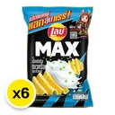 Thumbnail 2 of เลย์ แม็กซ์ มันฝรั่งทอดกรอบ เอ็กซ์ตรีม ซาวครีม 44 ก. x 6