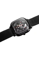 Thumbnail 2 of นาฬิกาสายรัดข้อมือสแตนเลสสตีล สีดำ