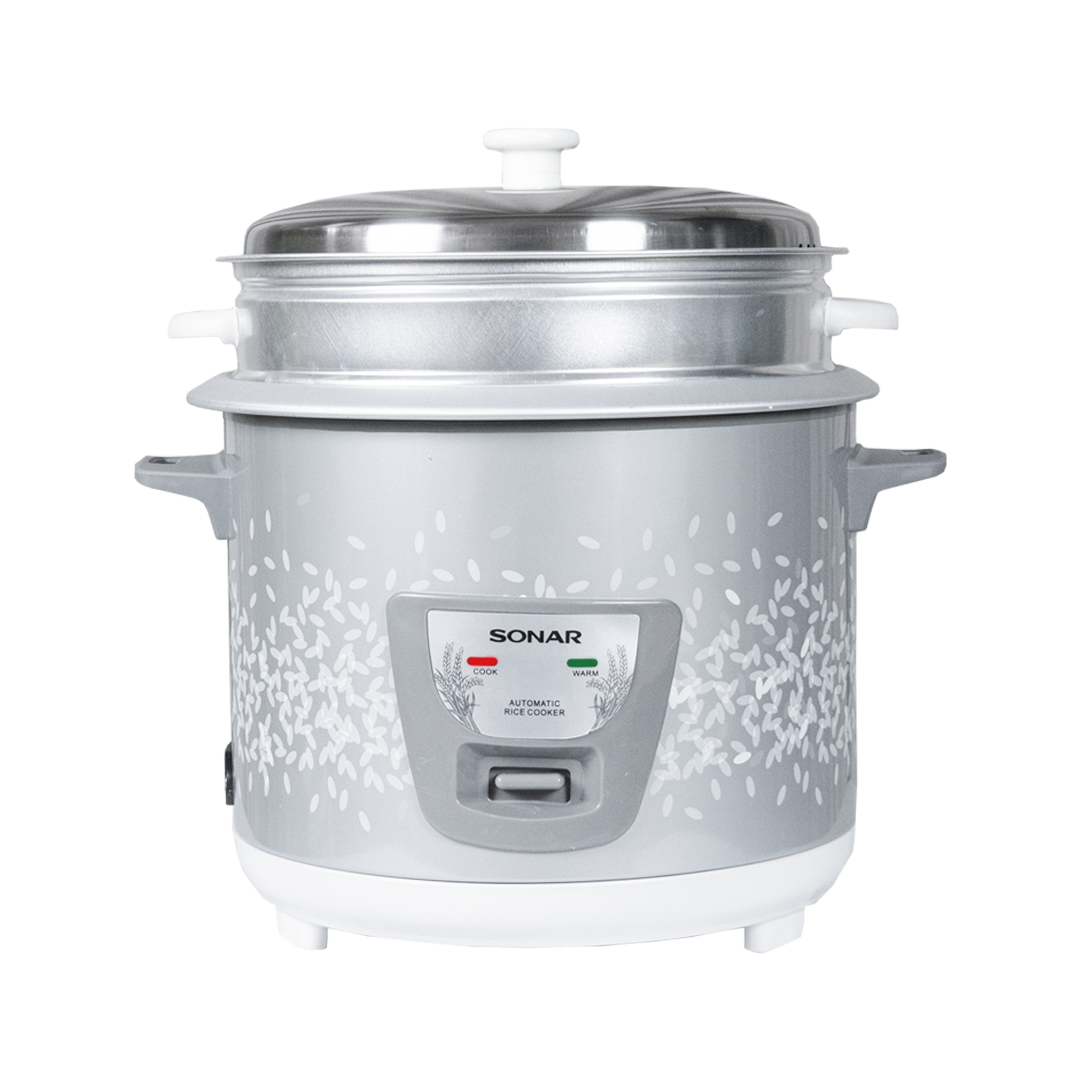 SONAR Rice Cooker Model SR-D515 2.2 L Sliver