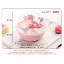 Thumbnail 4 of Mawincentershop ถ้วยบอลพลาสติกใส กระเช้าใส่กล่องบอล พร้อมใส่มูสเค้ก ทรงสูงถือสะดวก บรรจุภัณฑ์กล่องเบเกอรี่ สีชมพู 50 ชุด (ยกลัง)