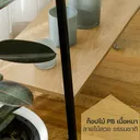 Thumbnail 4 of HomeHuk ชั้นวางของไม้ 4 ชั้น โครงเหล็ก ท็อปไม้ 60 x 32.5 x 148 ซม. สีบีช