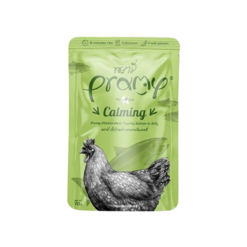 PRAMY พรามี่ อาหารเปียกแมว สูตร Functional ขนาด 70 กรัม AD6-Calming