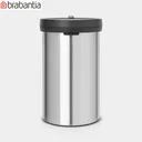 Thumbnail 3 of ถังขยะ สแตนเลส มีฝาปิด ขนาดใหญ่พิเศษ 60 ลิตร บราบันเทีย Brabantia Big Bin, 60 litre - Matt Steel Fingerprint Proof