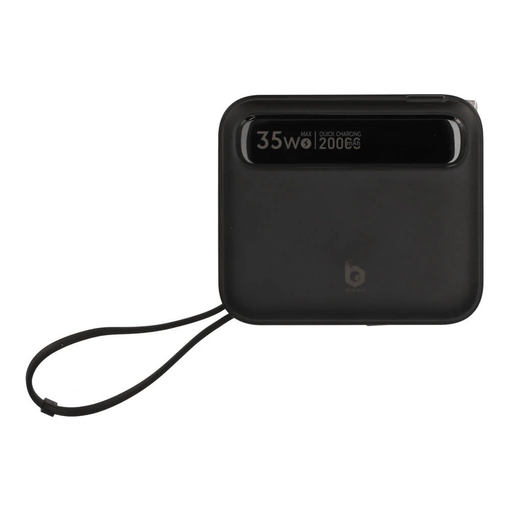 BIUE BOX Power bank 20000mAh built-in Lightning/Type-C PD35W Model EP-P203 Black