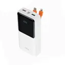 Thumbnail 1 of QPLUS Power Bank 20,000 mAh Built-In Cable W2015C White