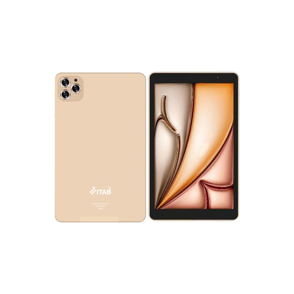 iTAB 705a Vega S หน้าจอ 8.9 นิ้ว แรม 3+3 ชาร์จType C แถมเคสหนัง+ปากกาทัชสกรีน+ฟิลม2+หูฟัง ประกัน1ปี Gold