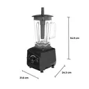Thumbnail 4 of SHARP เครื่องปั่นพลังสูง รุ่น EMC - 15 1200w ปั่นสมูทตี้ ปั่นละเอียด สีดำ
