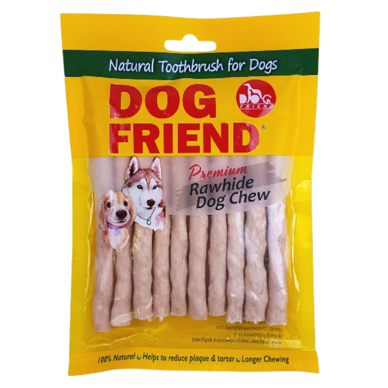 Dog Friend ขนมสุนัขครั้นชี่สติ๊ก รสตับ 60g(6 ซอง)