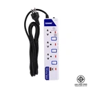 Thumbnail 4 of TOSHINO Plug 3 Way 3 Switch 1C1A 20W 3M. (ET-913UC)