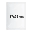 Thumbnail 1 of Matapat ถุงซีลสูญญากาศลายนูน (17x25 ซม.) ช่วยถนอมอาหาร แพ็คอาหาร Vacuum seal bag ถุงซีลสุญญากาศลายนูน 50 ใบ (หน่วยเซนติเมตร)