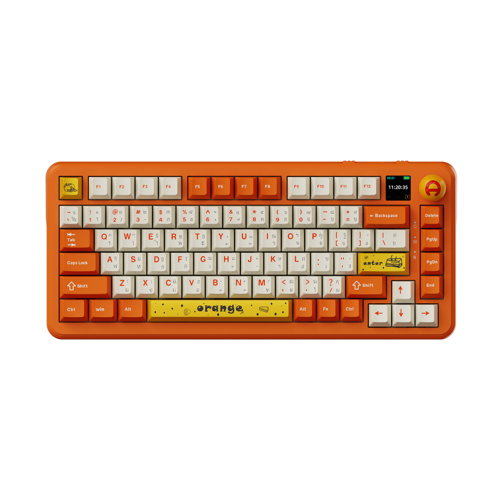 AJAZZ Gaming AK820MaxPlus Gasket Tri-Mod RGB Avo Switch Foodie