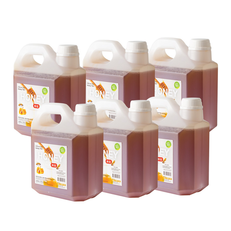 TEA Pure Wildflower Honey Gallon (4 kg) x 6 Gallons