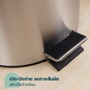 Thumbnail 5 of HomeHuk ถังขยะสแตนเลส แบบเหยียบ มีฝาปิด 12 ลิตร พร้อมถังพลาสติกด้านใน สีเงิน